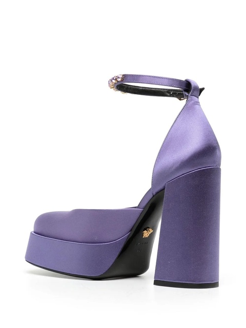 Versace Aevitas 120mm single-platform pumps - Purple - zdjęcie produktu nr 2