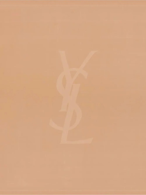 Saint Laurent silk scarf - Neutrals - zdjęcie produktu nr 2