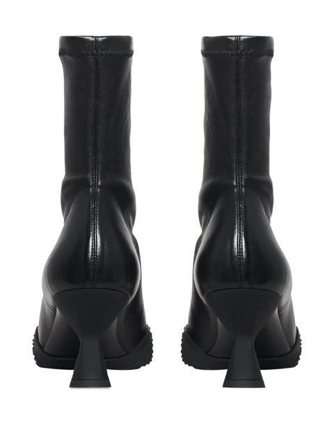 Marine Serre pointed-toe sculpted-heel boots - Black - zdjęcie produktu nr 2