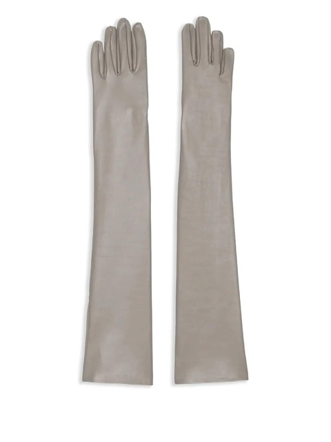 The Frankie Shop Veneto leather gloves - Grey - zdjęcie produktu nr 1