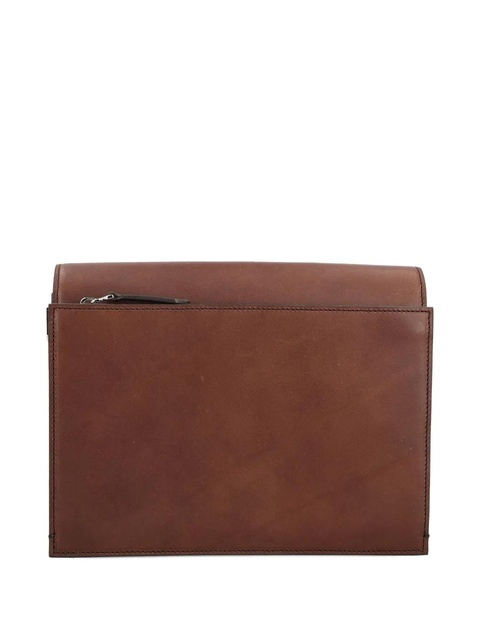 Max Mara BIANCAROUGHM leather crossbody bag - Brown - zdjęcie produktu nr 1