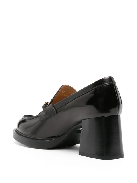 Tod's 65mm logo-plaque leather pumps - Black - zdjęcie produktu nr 2