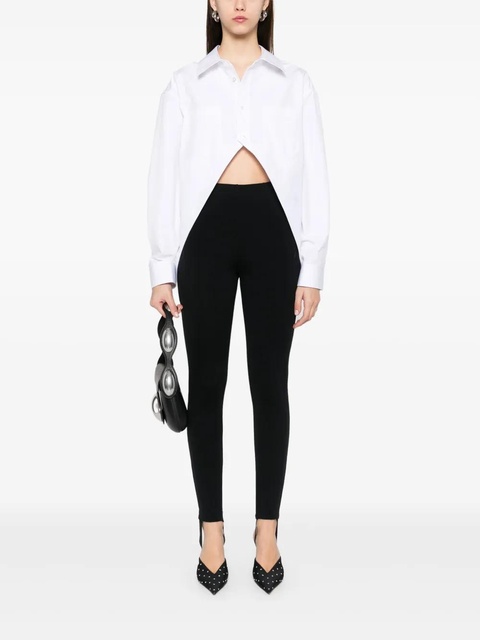 Alexander Wang exaggerated split front shirt - White - zdjęcie produktu nr 1