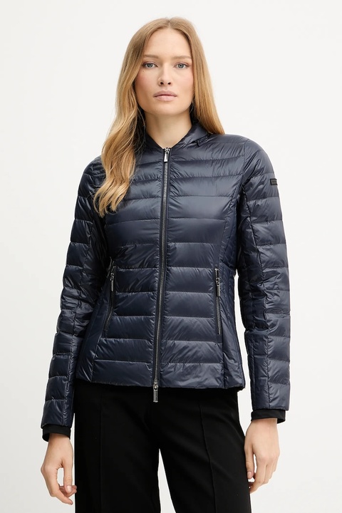 Armani Exchange kurtka puchowa kolor niebieski przejściowa XW001920 AF18757 - zdjęcie produktu nr 1