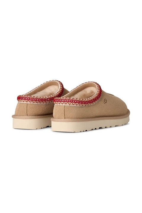 UGG kapcie zamszowe Tasman II kolor beżowy 1174470.SDDR - zdjęcie produktu nr 2