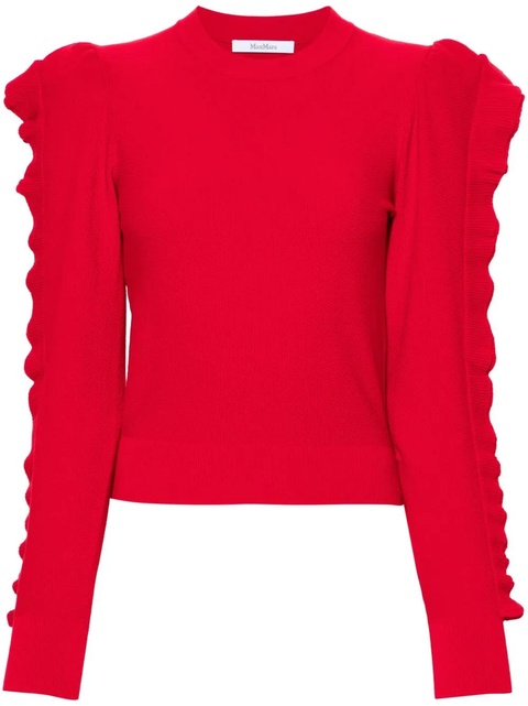 Max Mara Genero knitted jumper - Red - zdjęcie produktu nr 1