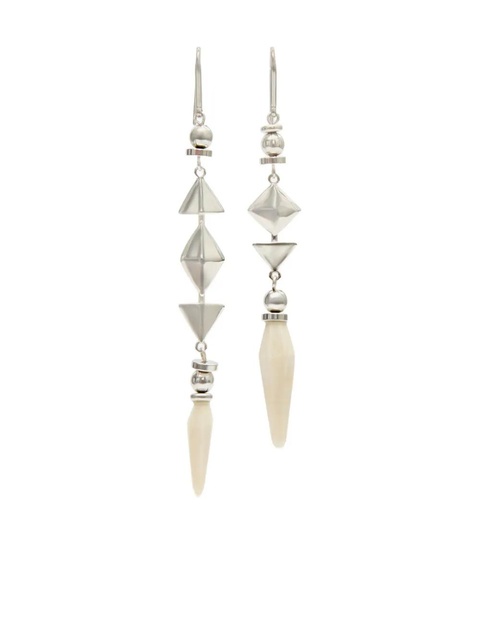 ISABEL MARANT Ida asymmetric earrings - Silver - zdjęcie produktu nr 2