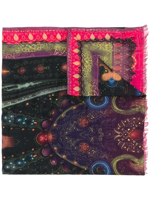 ETRO mixed print scarf - Multicolour - zdjęcie produktu nr 1