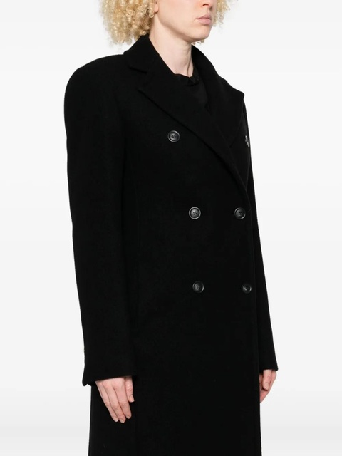 Sportmax double-breasted wool coat - Black - zdjęcie produktu nr 2