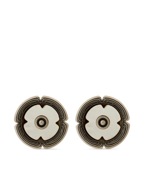 ETRO mother-of-pearl earrings - Silver - zdjęcie produktu nr 1
