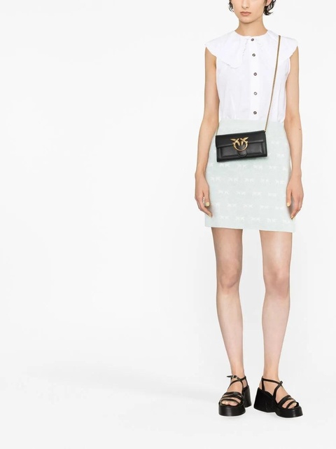 PINKO Love Mini Icon crossbody bag - Black - zdjęcie produktu nr 1