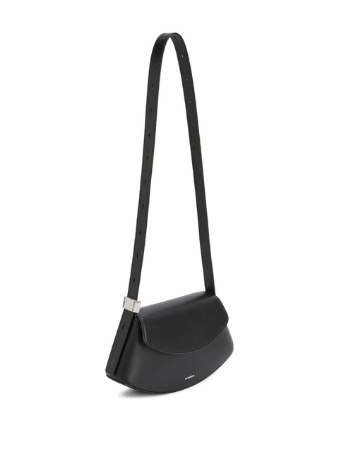 Jil Sander small Eldorado leather shoulder bag - Black - zdjęcie produktu nr 2
