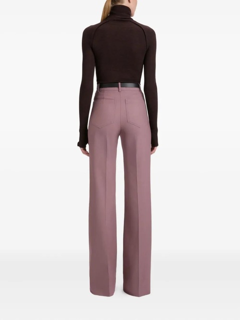 Victoria Beckham Alina pocket-detail trousers - Pink - zdjęcie produktu nr 2