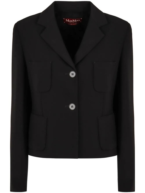 Max Mara single-breasted blazer - Black - zdjęcie produktu nr 1