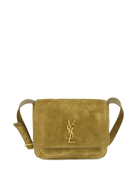 Saint Laurent small Niki suede satchel bag - Green - zdjęcie produktu nr 1