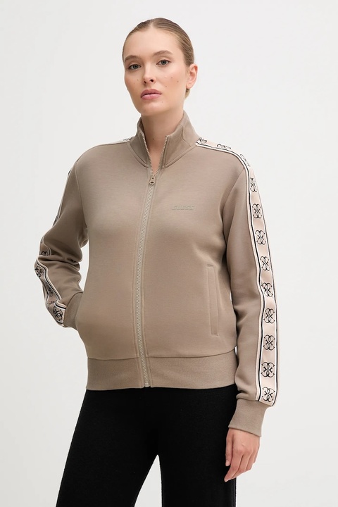 Guess bluza BRITNEY damska kolor beżowy z aplikacją V2YQ16 KB3P2 - zdjęcie produktu nr 1