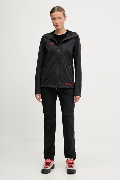 Mammut kurtka sportowa Ultimate VIII kolor czarny przejściowa 1011.02880 - zdjęcie produktu nr 2