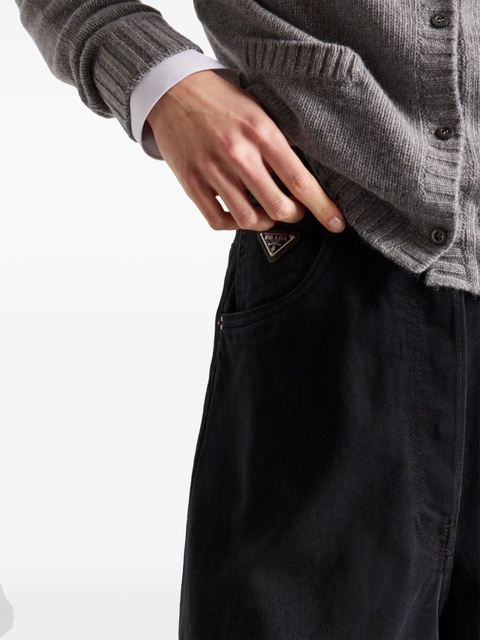 Prada wide-leg jeans - Black - zdjęcie produktu nr 2