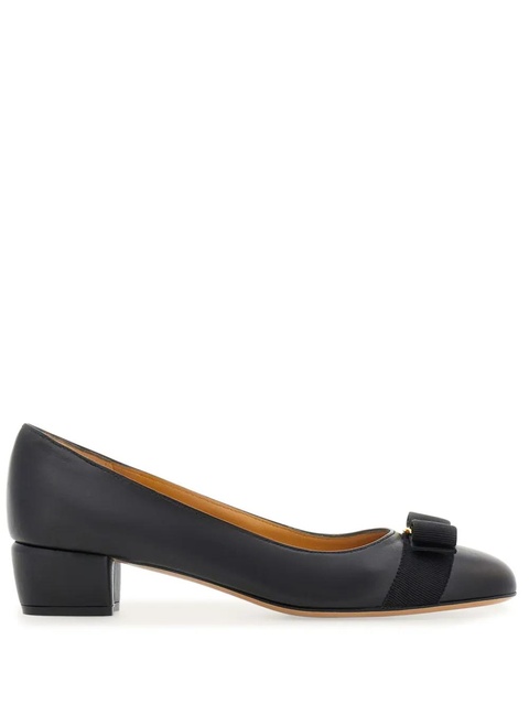 Ferragamo Vara 30mm leather pumps - Black - zdjęcie produktu nr 1