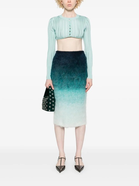 Casablanca gradient skirt - Blue - zdjęcie produktu nr 2