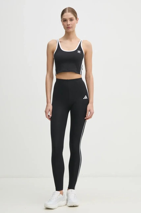 adidas Originals top 3S BRA TOP damski kolor czarny JD4612 - zdjęcie produktu nr 2
