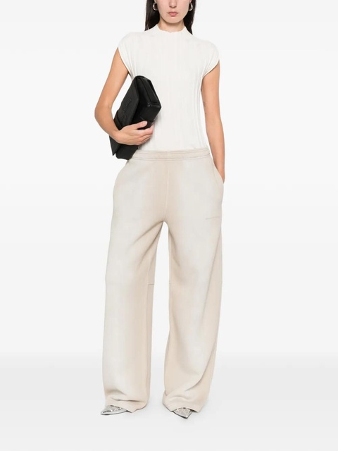 Alexander Wang logo-print track pants - Neutrals - zdjęcie produktu nr 2