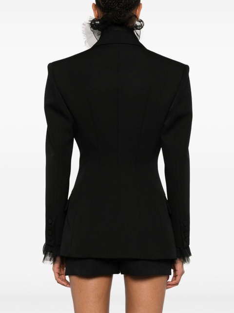 Valentino Garavani tailored virgin wool blazer - Black - zdjęcie produktu nr 2