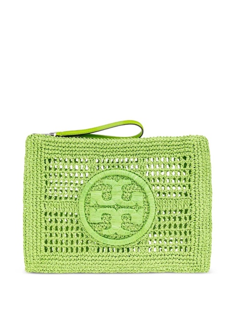 Tory Burch Ella clutch bag - Green - zdjęcie produktu nr 1