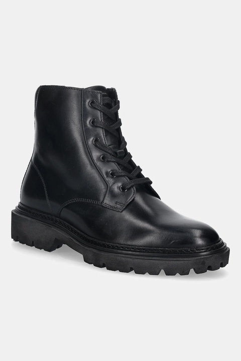 Gant botki skórzane Ivyhill damskie kolor czarny na płaskim obcasie 31531116 - zdjęcie produktu nr 1