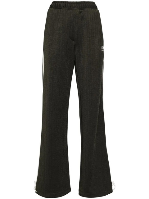 Golden Goose logo-print track pants - Green - zdjęcie produktu nr 1