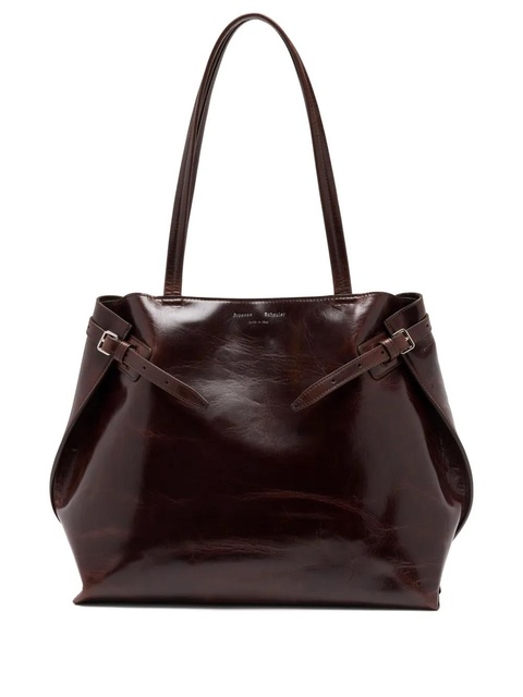 Proenza Schouler Days leather tote bag - Brown - zdjęcie produktu nr 2