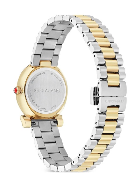 Ferragamo Gancini Twisted 28mm - White - zdjęcie produktu nr 2