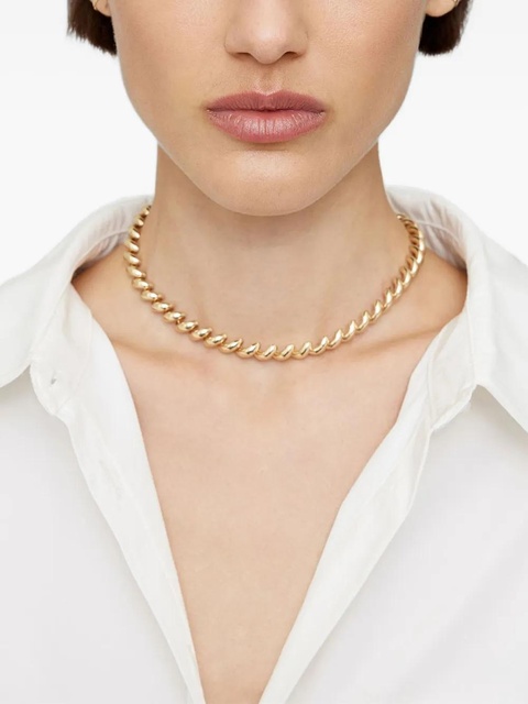 ANINE BING 14k spiral necklace - Gold - zdjęcie produktu nr 2