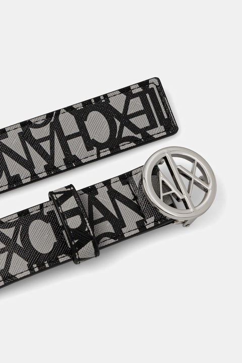 Armani Exchange pasek damski kolor szary - zdjęcie produktu nr 2