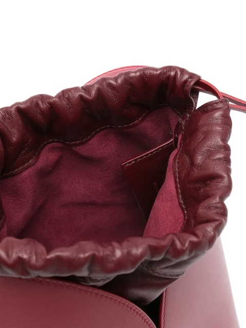 Jil Sander small Curve cross body bag - Red - zdjęcie produktu nr 2
