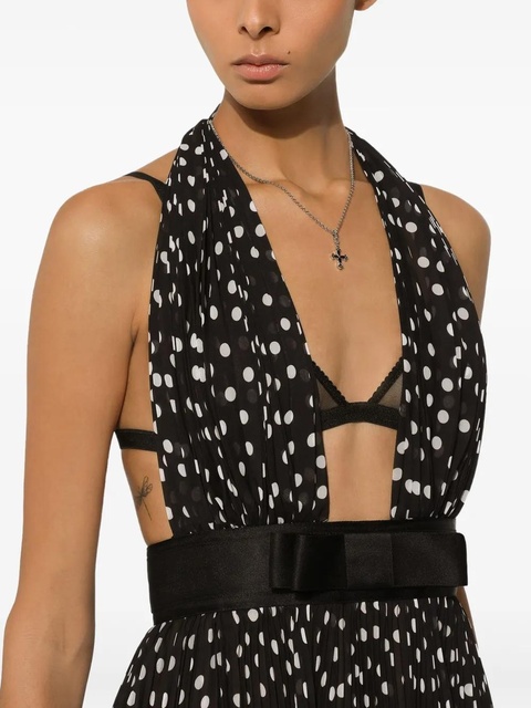 Dolce & Gabbana cross charm necklace - Silver - zdjęcie produktu nr 1