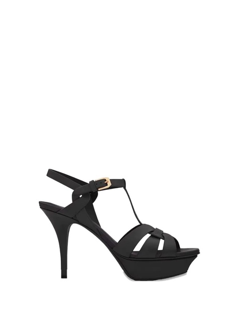 Saint Laurent 105mm Tribute heeled sandals - Black - zdjęcie produktu nr 1
