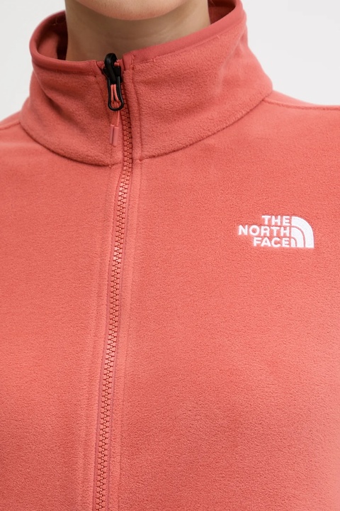 The North Face bluza sportowa damska kolor pomarańczowy gładka NF0A8D2FBOU1 - zdjęcie produktu nr 2