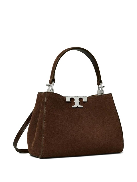 Tory Burch mini Eleanor suede satchel bag - Brown - zdjęcie produktu nr 1