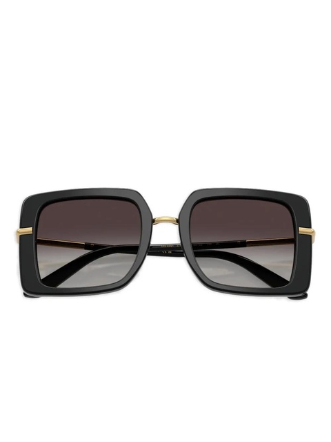 Dolce & Gabbana Eyewear square-frame sunglasses - Black - zdjęcie produktu nr 2