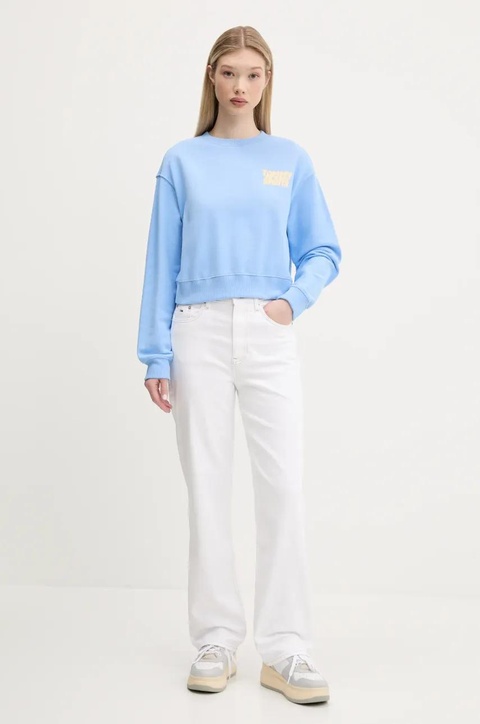 Tommy Jeans jeansy damskie high waist DW0DW20018 - zdjęcie produktu nr 2
