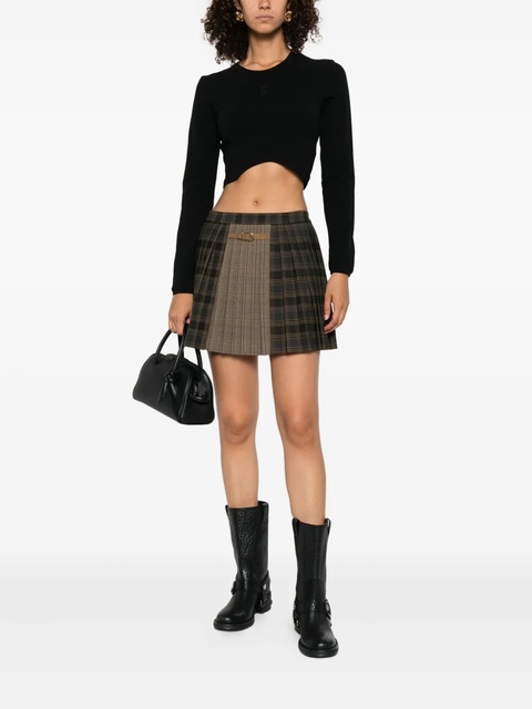SANDRO embroidered cropped top - Black - zdjęcie produktu nr 2