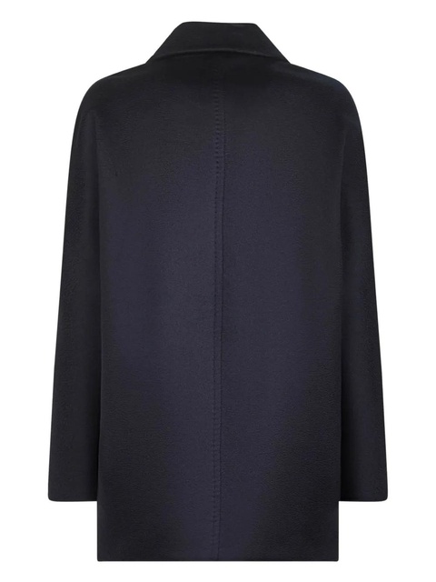Max Mara lapel-collar coat - Blue - zdjęcie produktu nr 2