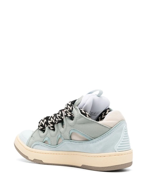 Lanvin Curb lace-up sneakers - Blue - zdjęcie produktu nr 1
