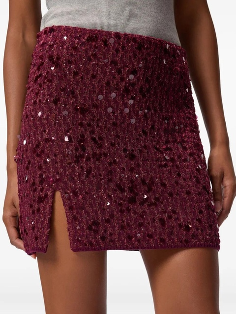 PINKO Gimme mini skirt - Red - zdjęcie produktu nr 2