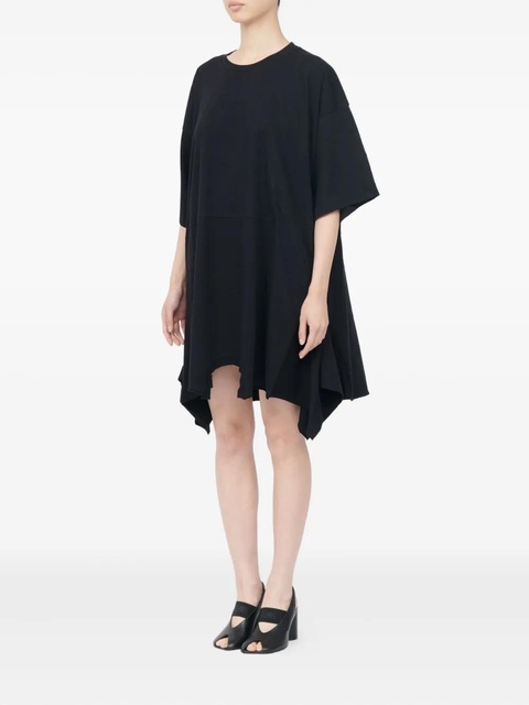 MM6 Maison Margiela asymmetric panel dress - Black - zdjęcie produktu nr 2