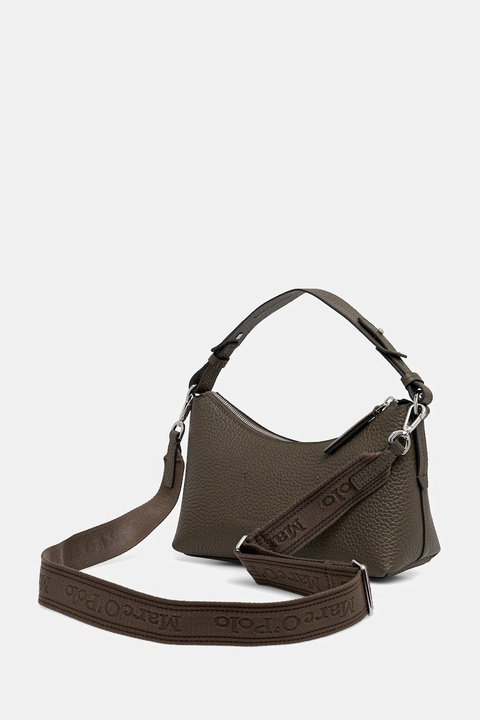 Marc O'Polo torebka skórzana kolor zielony 50819650801109 - zdjęcie produktu nr 2