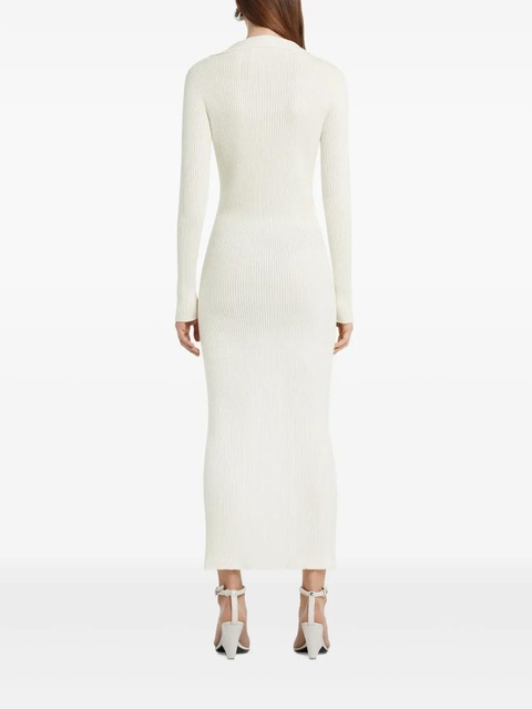 Courrèges ribbed dress - White - zdjęcie produktu nr 2
