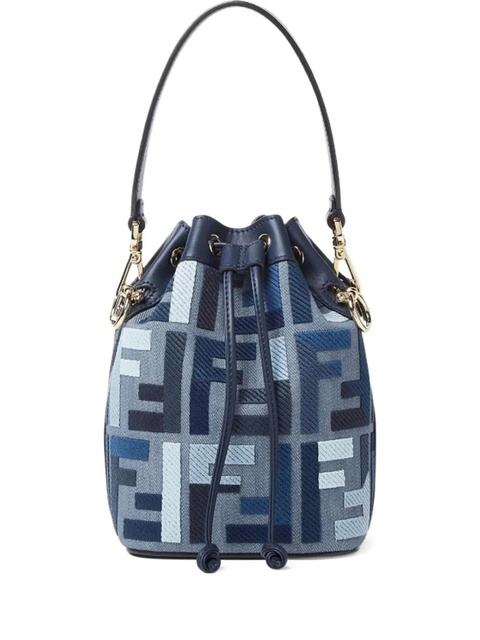 FENDI mini Mon Tresor bucket bag - Blue - zdjęcie produktu nr 1