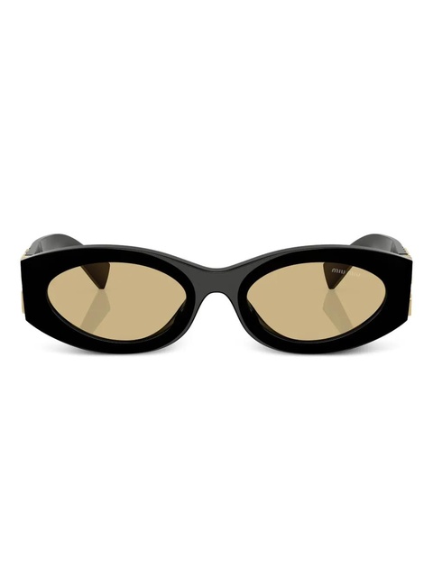 Miu Miu Eyewear cat-eye sunglasses - Black - zdjęcie produktu nr 1